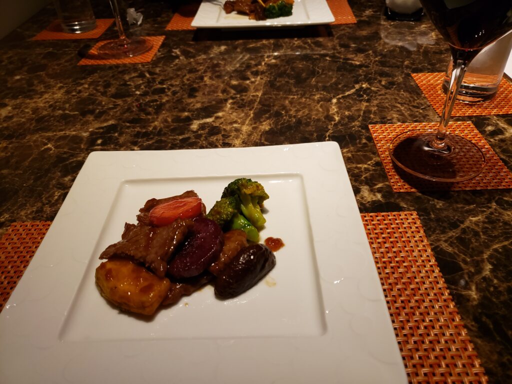 京都牛肉と鮮野菜の炒め