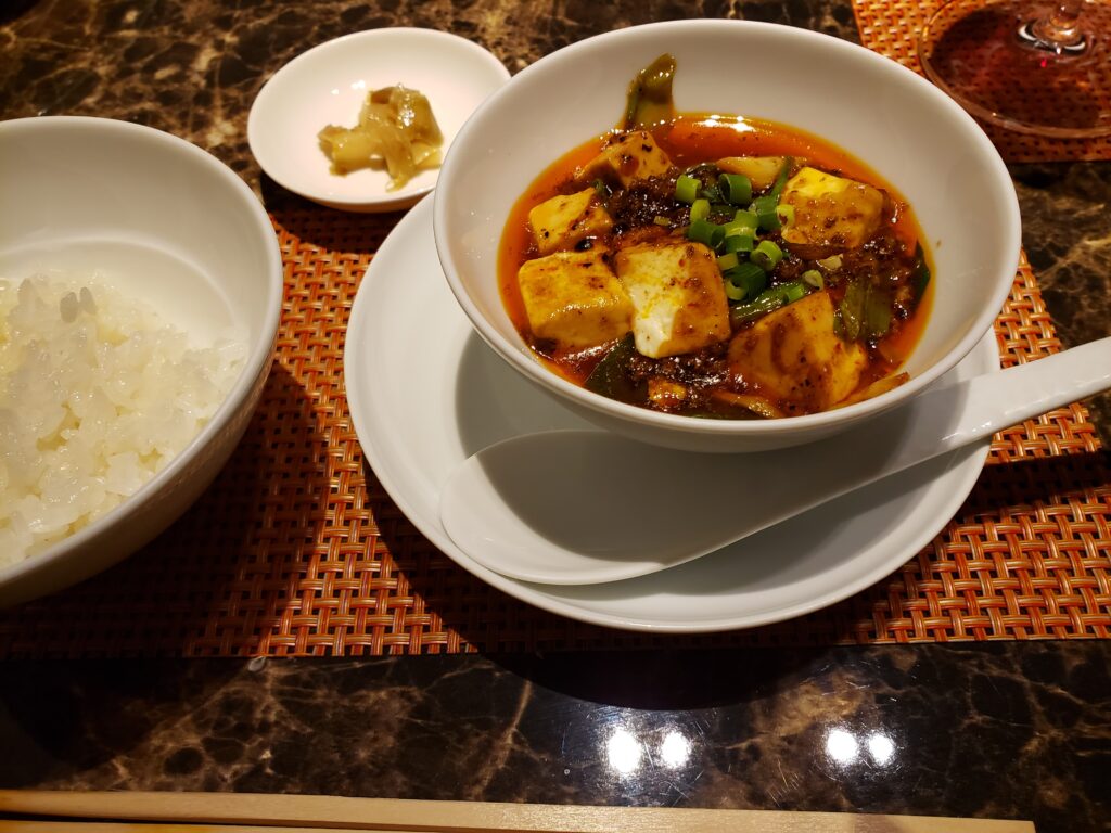 麻婆豆腐ご飯