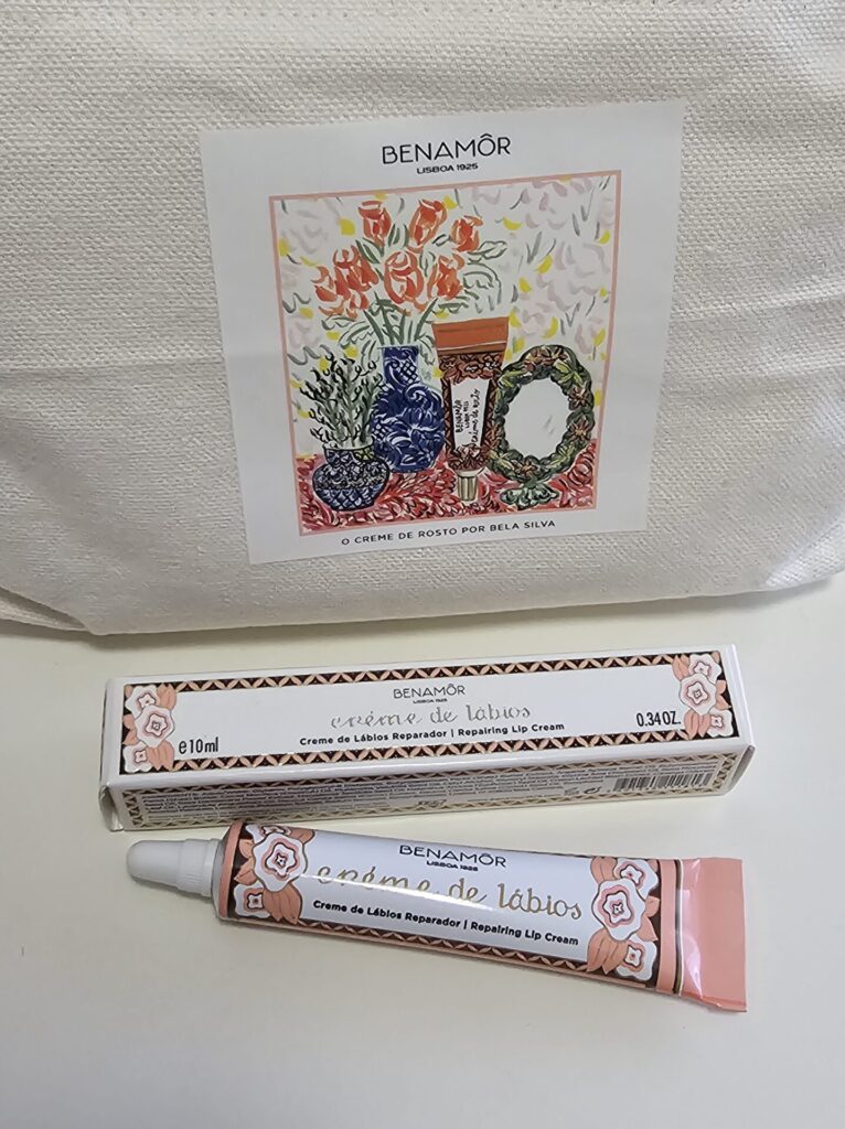 ベナモールのリップクリーム、Creme de Labiosのパッケージと本体