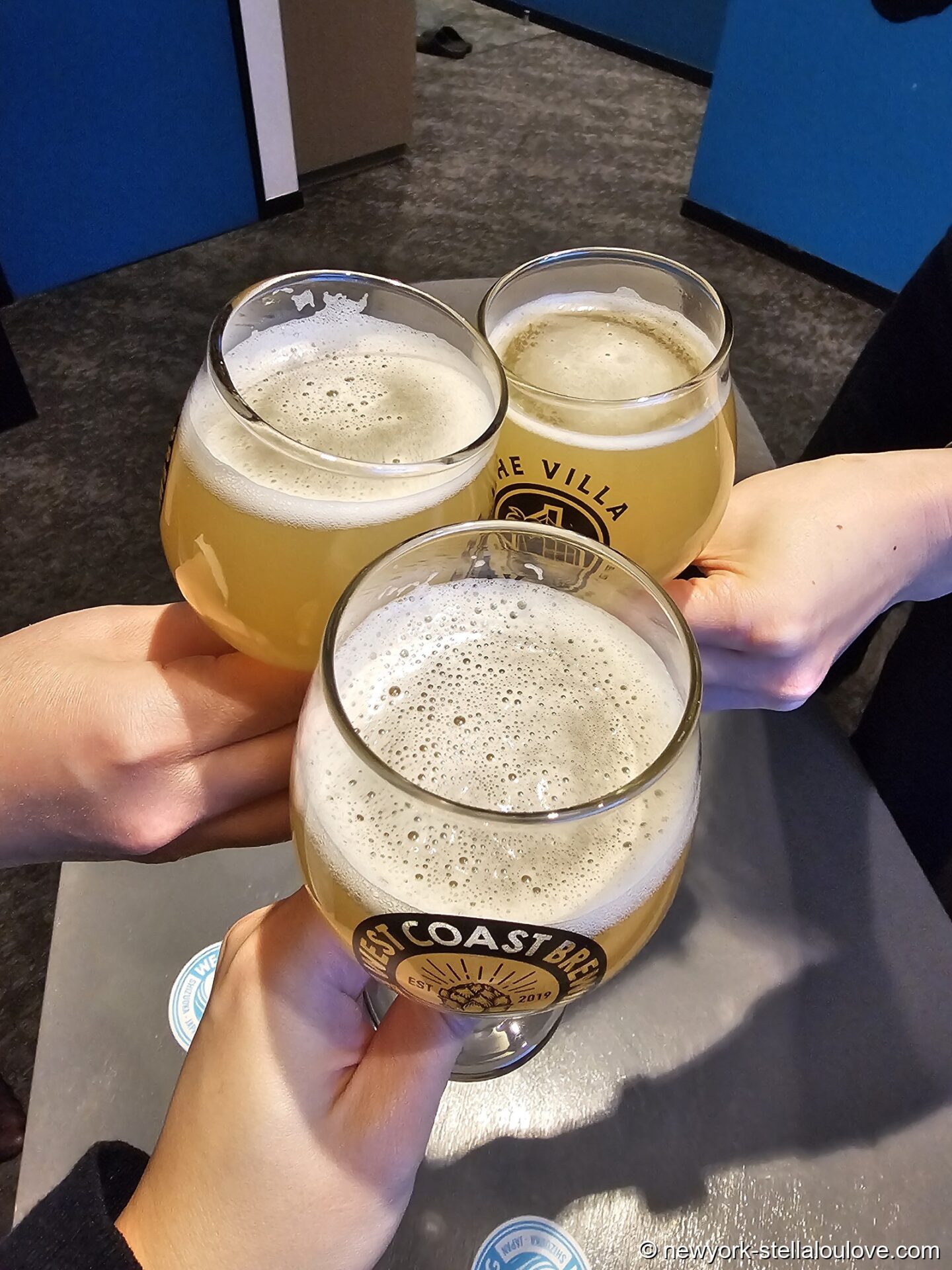 West Coast Brewingで乾杯