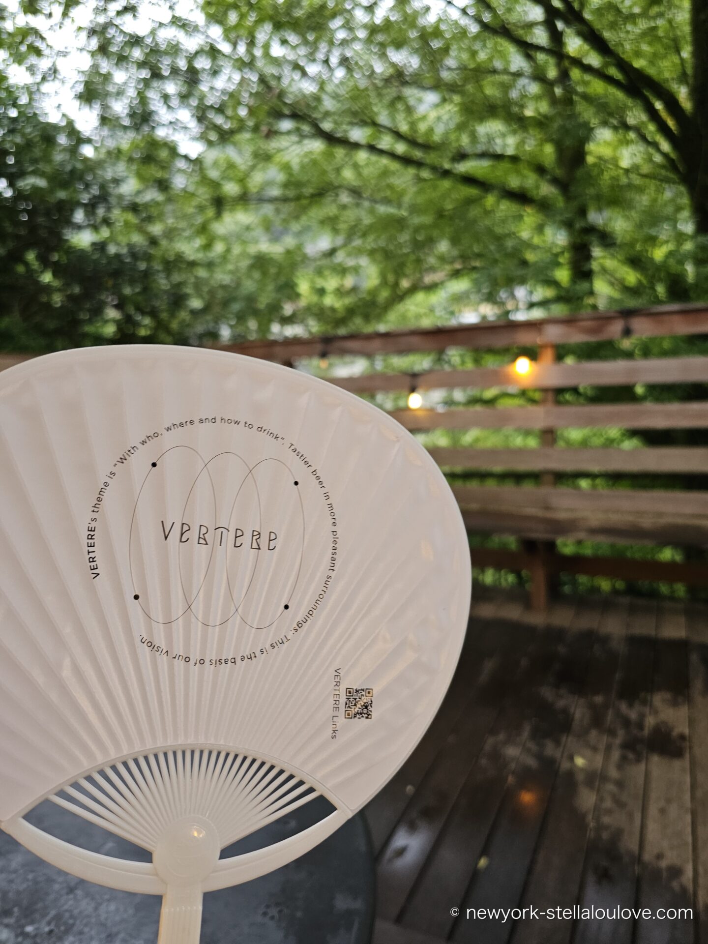 VERTEREのオリジナル団扇